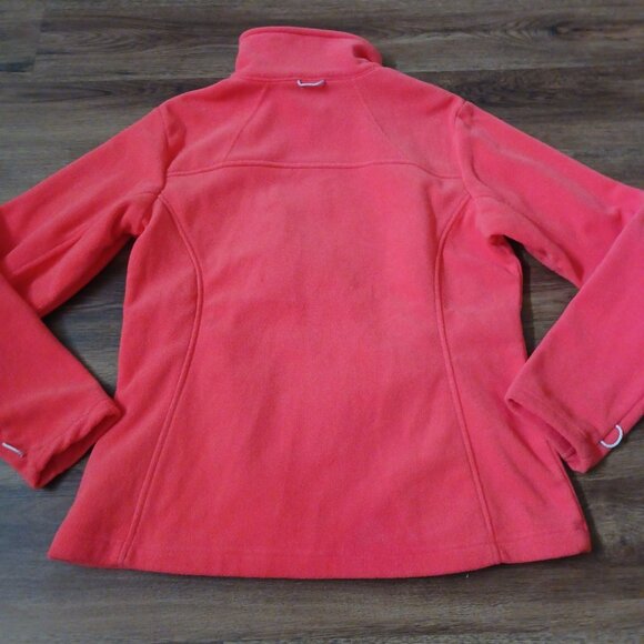 Columbia Women’s Large Coral Fleece Jacket Zip Front Full Zip Cozy Comfy - Picture 5 of 5